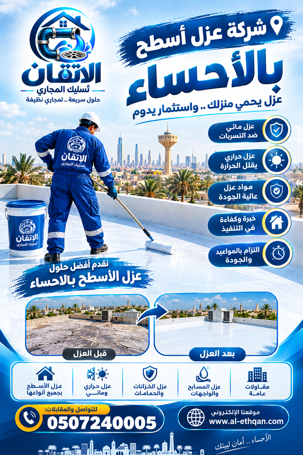 شركة عزل بالاحساء