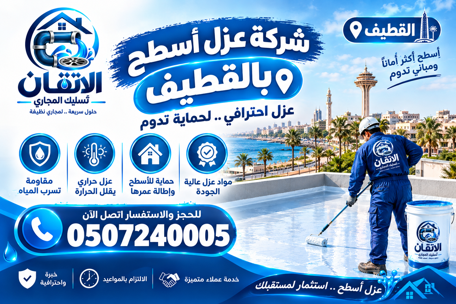 شركة عزل بالقطيف